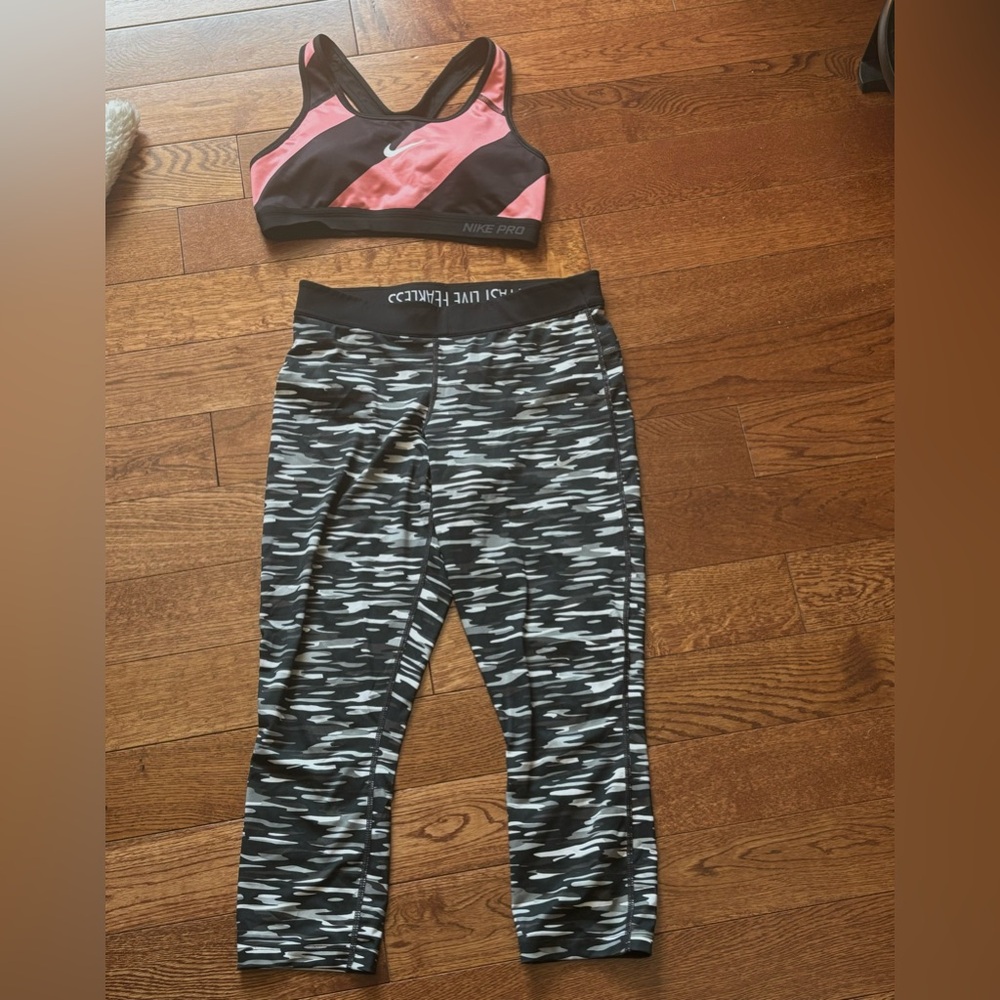 Gym bundle set （leggings + gym bra）